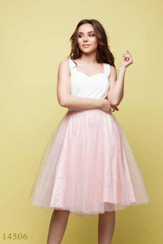Женское нарядное платье Вивьен нежно розовый