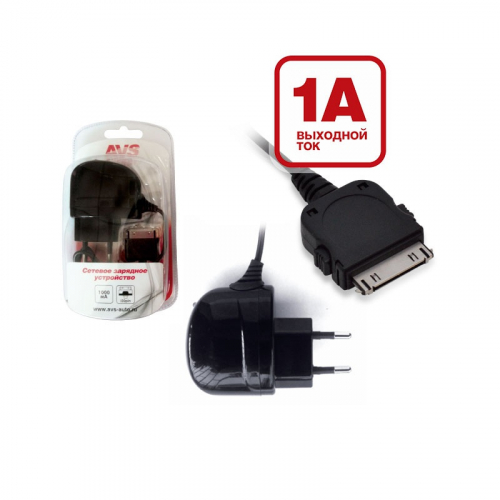 Зарядное устройство автомобильное AVS для Iphone 4 TIP-402