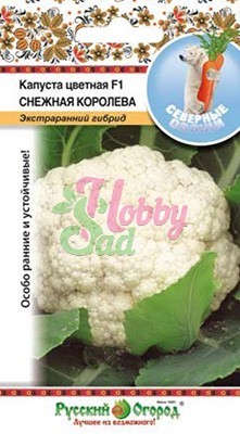 Капуста Снежная королева F1 цветная (0,2 г) серия Северные овощи Русский Огород