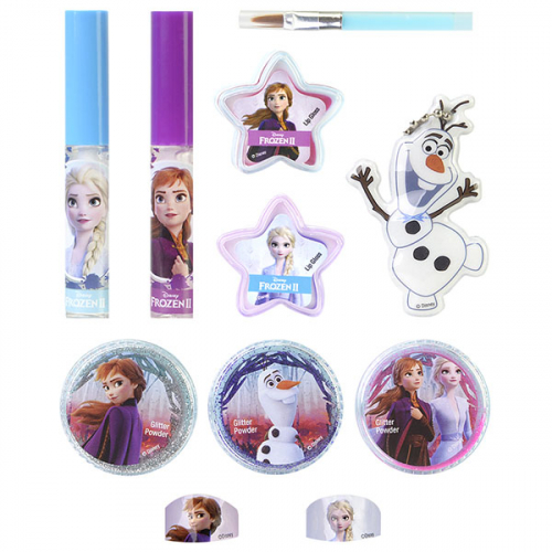 Frozen Игровой набор детской декоративной косметики для лица в косметичке прямоуг.