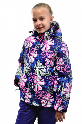 Куртка+п/к дев. детск. SNOWEST SG622-2 фиолетовый