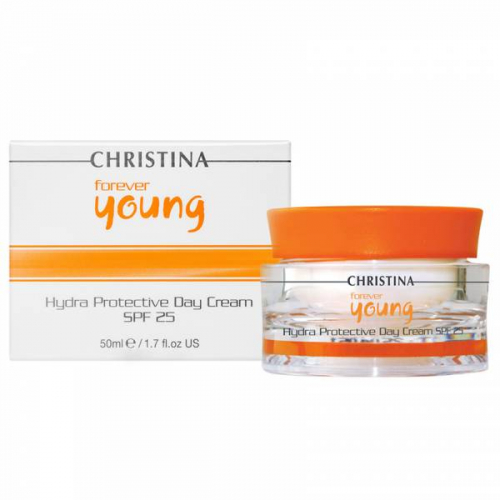 CHR617, Forever Young Hydra Protective DayCream SPF-25 - Дневной гидрозащитный крем СПФ-25, 50, Christina