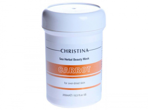 CHR078, Sea Herbal Beauty Mask Carrot - Кортиноловая (морковная) маска для пересушенной кожи, 250, Christina