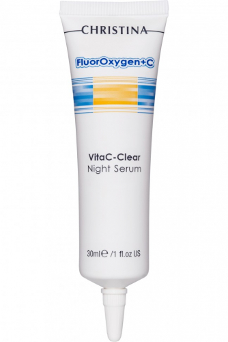 CHR367, FluorOxygen +C VitaC - Clear Night Serum  - Ночная осветляющая сыворотка., 30, Christina