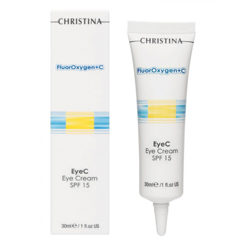 CHR746, Fluoroxygen+C-EyeC - Осветляющий крем  для зоны глаз с СПФ-15., 30, Christina