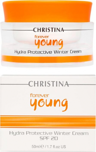 CHR388, Forever Young Hydra Protective Winter Cream SPF-20 - Защитный крем для зимнего времени года с СПФ-20., 50, Christina