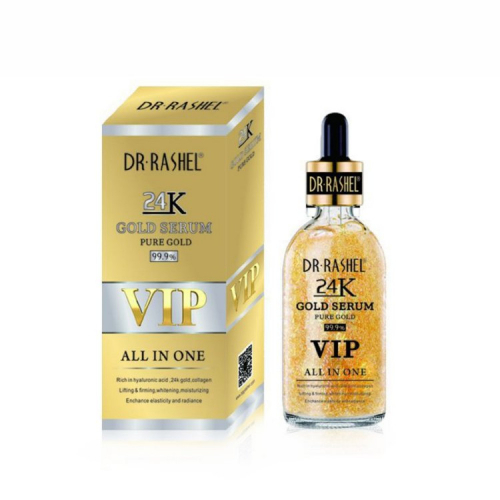 Сыворотка Dr Rashel VIP 24K Gold Serum 99,9 % с частичками золота 50ml