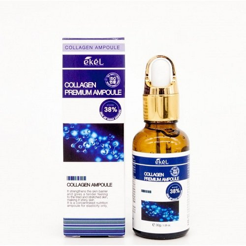 Восстанавливающая сыворотка с коллагеном Ekel Collagen Premium Ampoule 38% 30ml