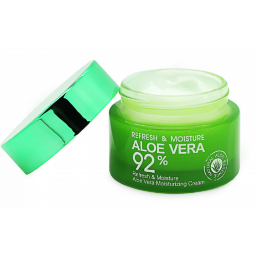 Глубоко увлажняющий крем для лица BioAqua Refresh&Moisture Aloe Vera 92% 50ml
