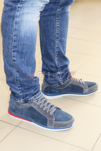 Мужские кроссовки Zidan комб. blue/gray