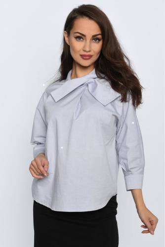 #86631 Блуза (FANTOSH) Серый