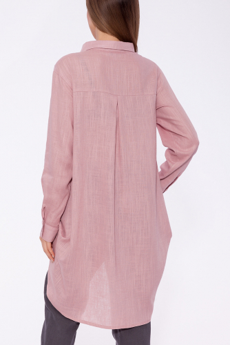 #61870 Рубашка (D'IMMA) Серо-розовый