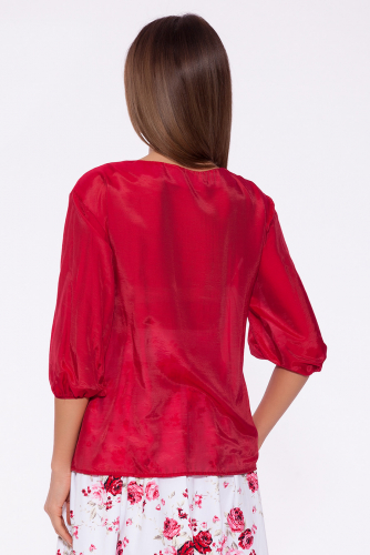 #68100 Блузка (OZO) Красный