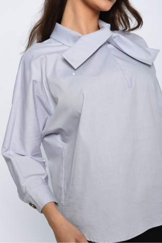 #86631 Блуза (FANTOSH) Серый
