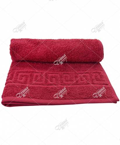 Полотенце красное