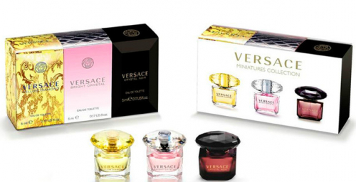 Подарочный набор Versace Crystal Gift Set 3x25мл