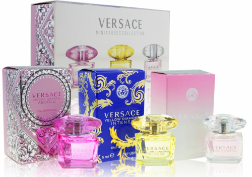 Подарочный набор Versace Crystal Set 3x5мл