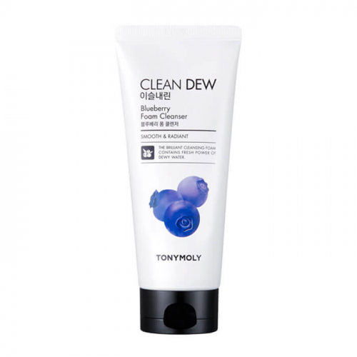Пенка для умывания Tony Moly - Clean Dew Foam Cleanser - Blueberry