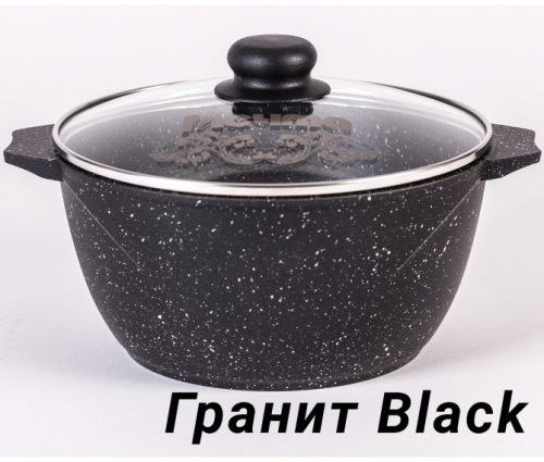 Кастрюля 4л АП Гранит black арт 44802 (5)