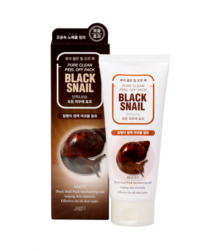 Очищающая маска-пленка с экстрактом слизи черной улитки Black Snail Pure Clean Peel Off Pack