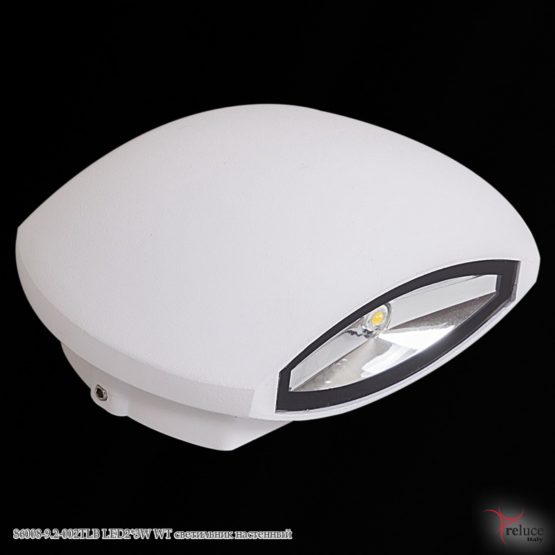 1325руб86008-9.2-002TLB LED2*3W WT светильник настенный