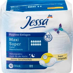 Jessa Гигиенический Maxi Super, 10 шт