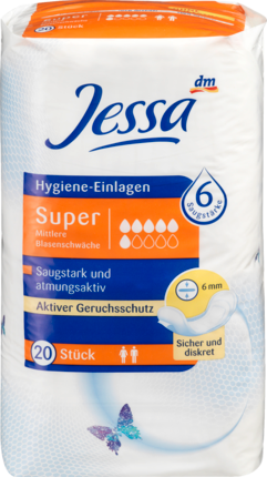 Jessa Гигиенический Super, 20 шт