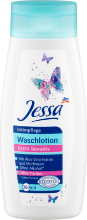 Jessa Intim Extra Sensitive Интимный Лосьон для душа, для экстра чувствительной кожи, 300 мл