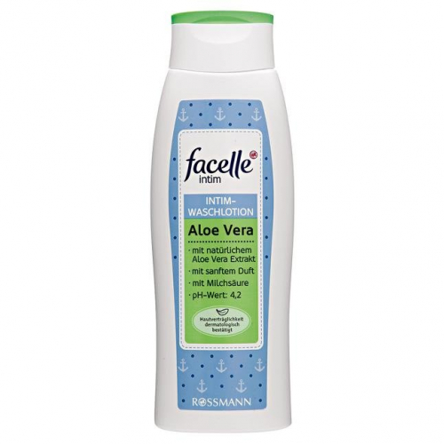 facelle intim Aloe Vera Intim-Waschlotion Лосьон для интимной гигиены Алоэ вера с молочной кислотой 300 г