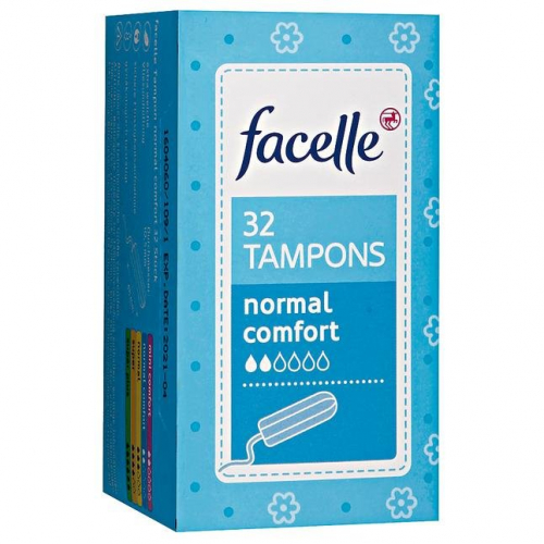 facelle Tampons normal Comfort Тампоны Комфорт нормал экстра мягкое покрытие  32 шт.