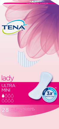 Tena Lady Ultra Mini гигиенические прокладки, 28 шт