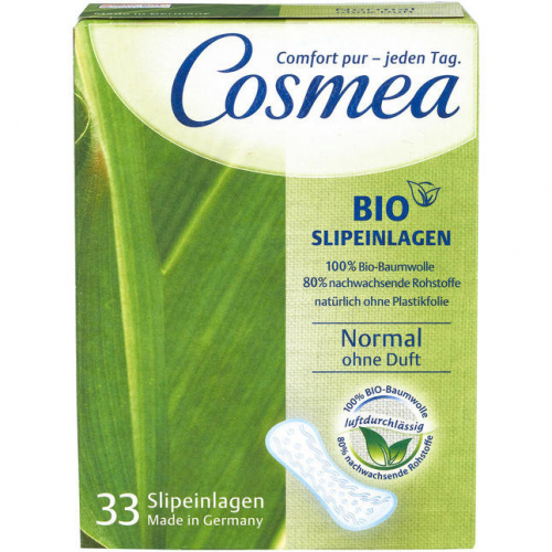Cosmea Bio-Slipeinlagen normal Органические гигиенические прокладки нормал 33 шт.
