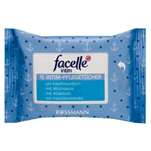 facelle Intim-Pflegetucher Салфетки для интимной гигиены для экстра-нежной очистки