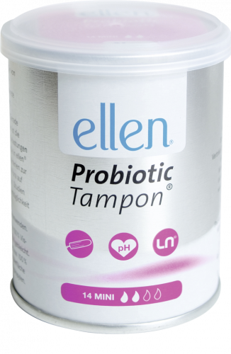 ellen (Эллен)Probiotic Tampon Тампон гигиенический mini, 14 шт.