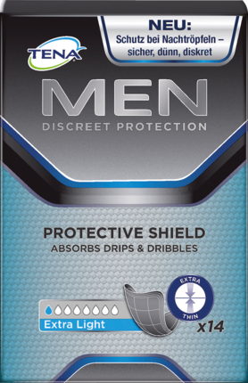 Tena Средство против недержания мочи, для мужчин, Men Protective Shield schwarz, 14 шт.