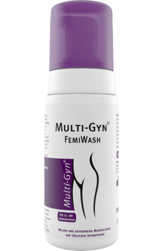 Multi-Gyn (Мульти-Джин) FemiWash, Интимная пена антибактериальная, 100 мл