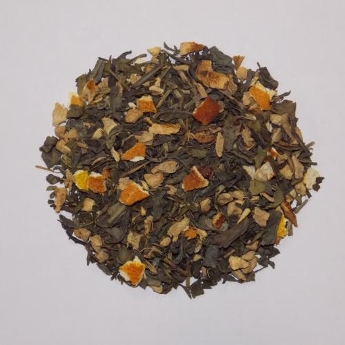 Чай № 314 Зеленый апельсин имбирь