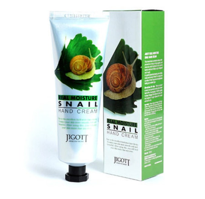 Питательный крем для рук Улитка Real moisture hand cream Snail