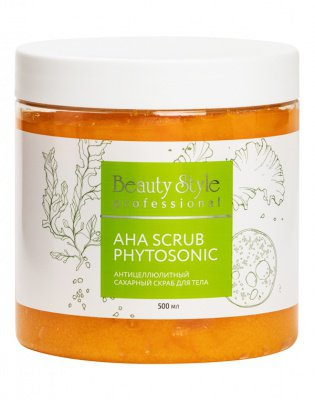 BEAUTY STYLE Скраб сахарный антицеллюлитный для тела / AHA Scrub Phytosoniс 500 мл