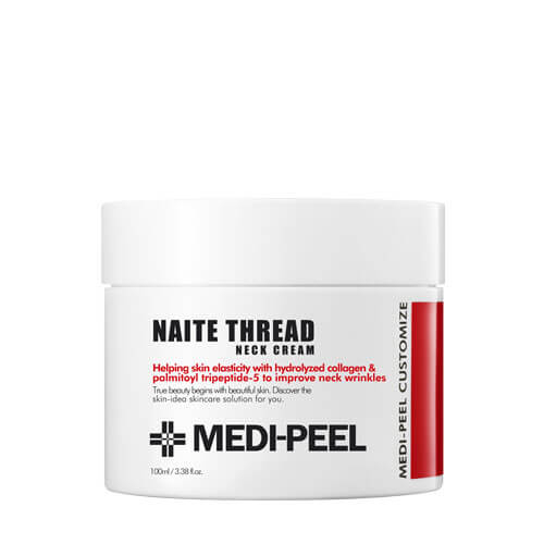 Подтягивающий крем для шеи с пептидным комплексом - MEDI-PEEL NAITE THREAD NECK CREAM 100 гр.