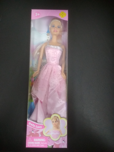 Кукла Люси в розовом платье