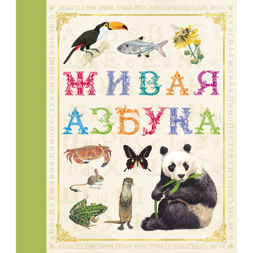 Иллюстрированная обучающая книгаЖивая Азбука