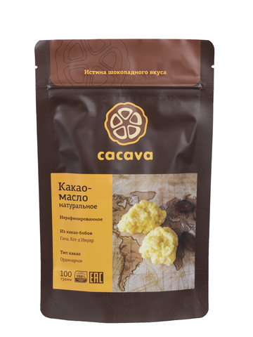 Какао-масло натуральное нерафинированное (Африка)