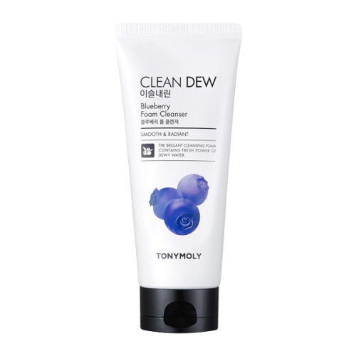  Пенка с экстрактом черники для очищения кожи лица  Clean Dew Blueberry Foam Cleanser
