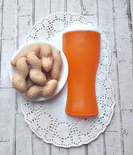 мыло, пивной набор - пиво+орешки