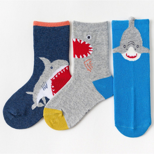 Caramella / Набор детских носков «Акулы» в мягкой упаковке, 3 пары C563763
