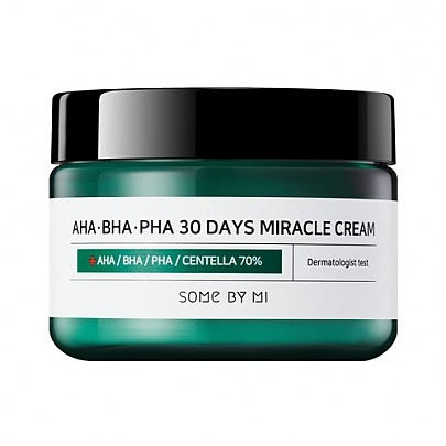 Кислотный крем для проблемной кожи, AHA-BHA-PHA 30DAYS MIRACLE CREAM 50мл