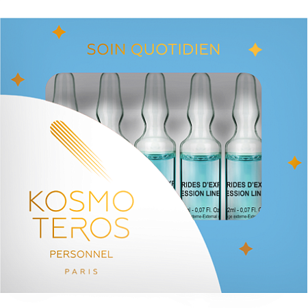 Kosmoteros Омолаживающая сыворотка против мимических морщин Expression Lines Kosmoteros, 5 амп х 2 мл