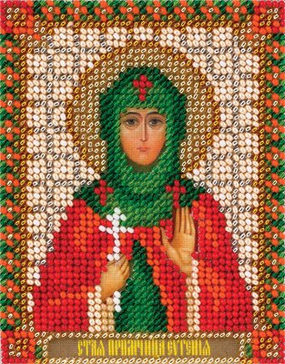 Набор для вышивания PANNA CM-1465 ( ЦМ-1465 ) Икона Святой Преподобномученицы Евгении Римской