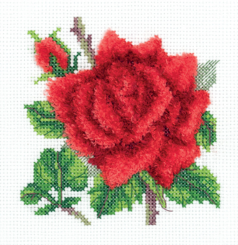 Klart набор для вышивания 8-351 Красная роза